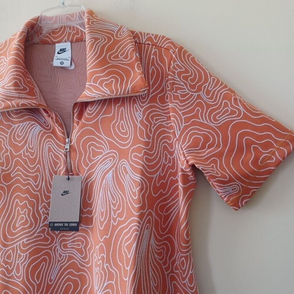 Nike 2X Short Polo Dress Serena Williams Tennis Prep Collared Athleisure New - Picture 3 of 8